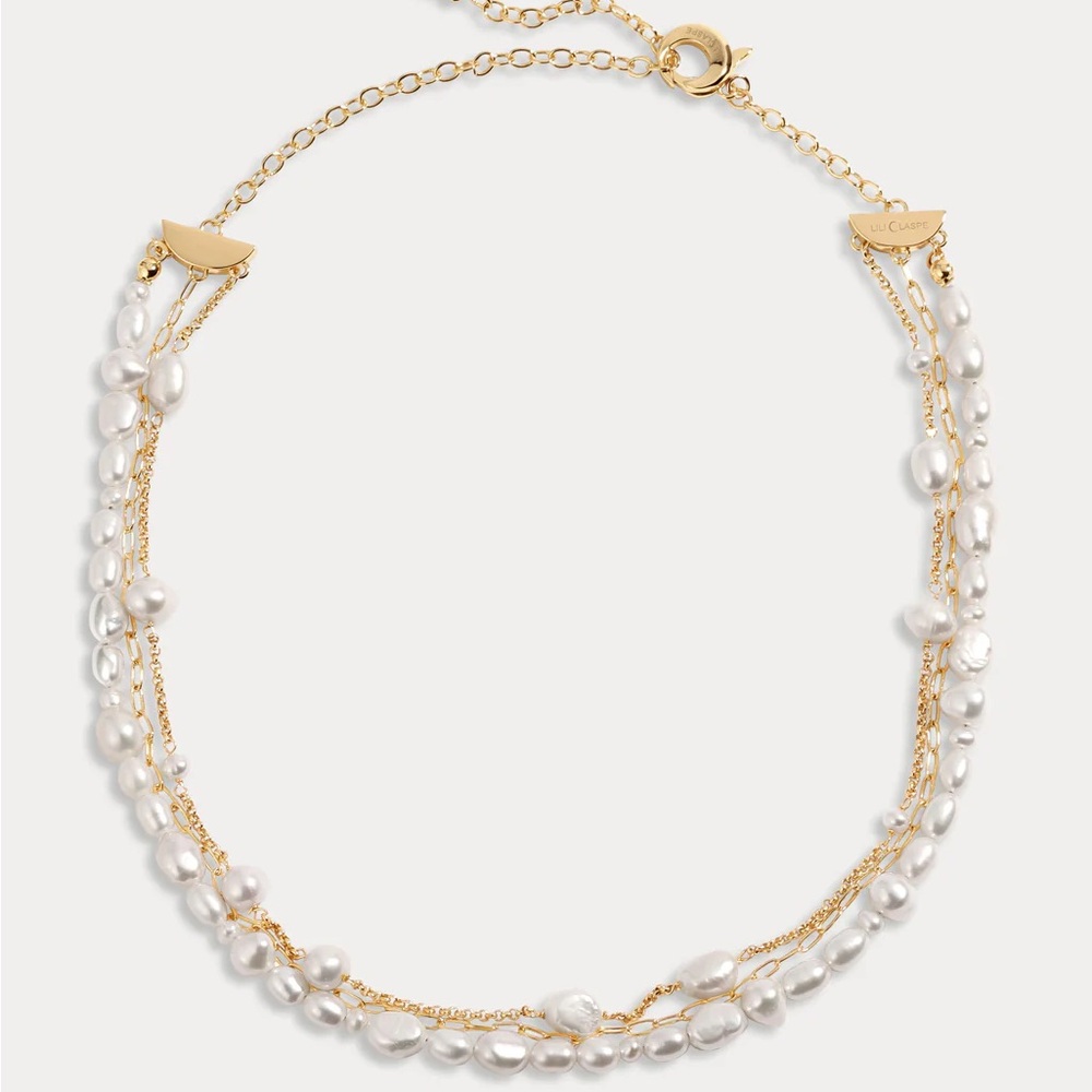 LILI CLASPE NADINE CHOKER - GOLD